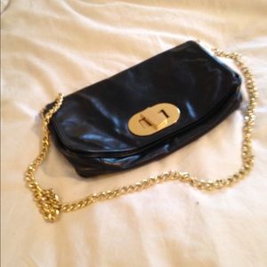 Badgley Mischka black cross body bag